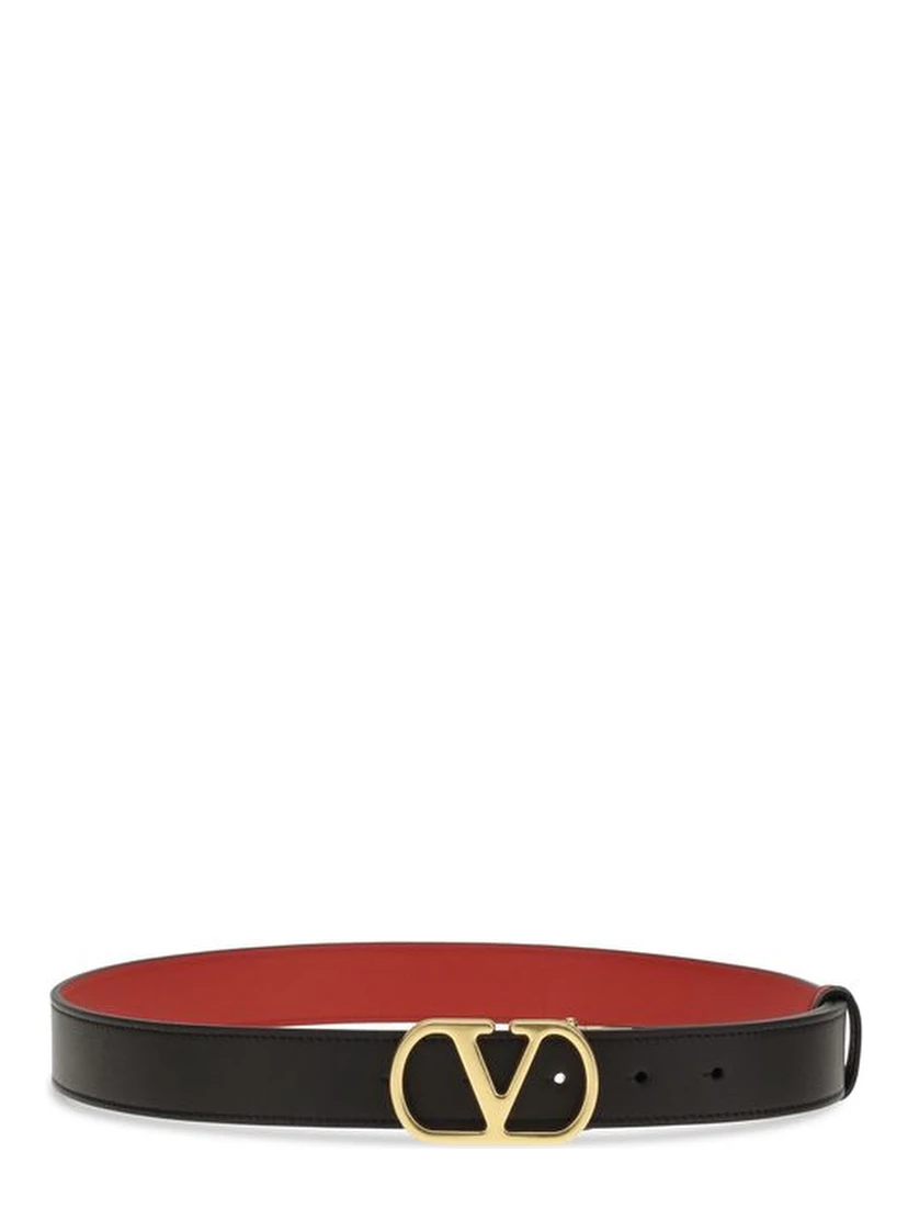 Black Calf Leather Bos Taurus Belt