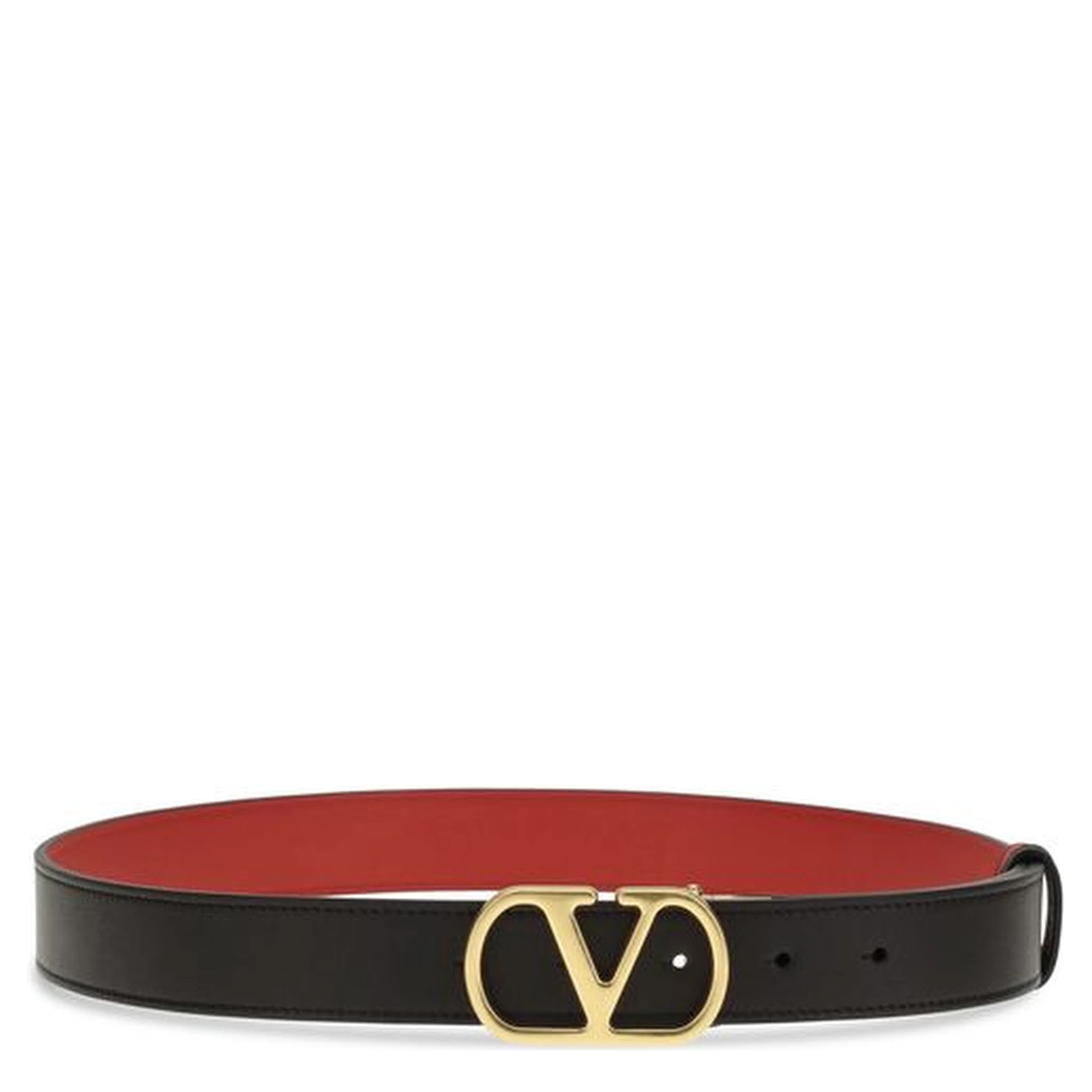 Black Calf Leather Bos Taurus Belt