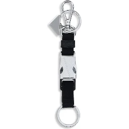 Black Nylon Keychain