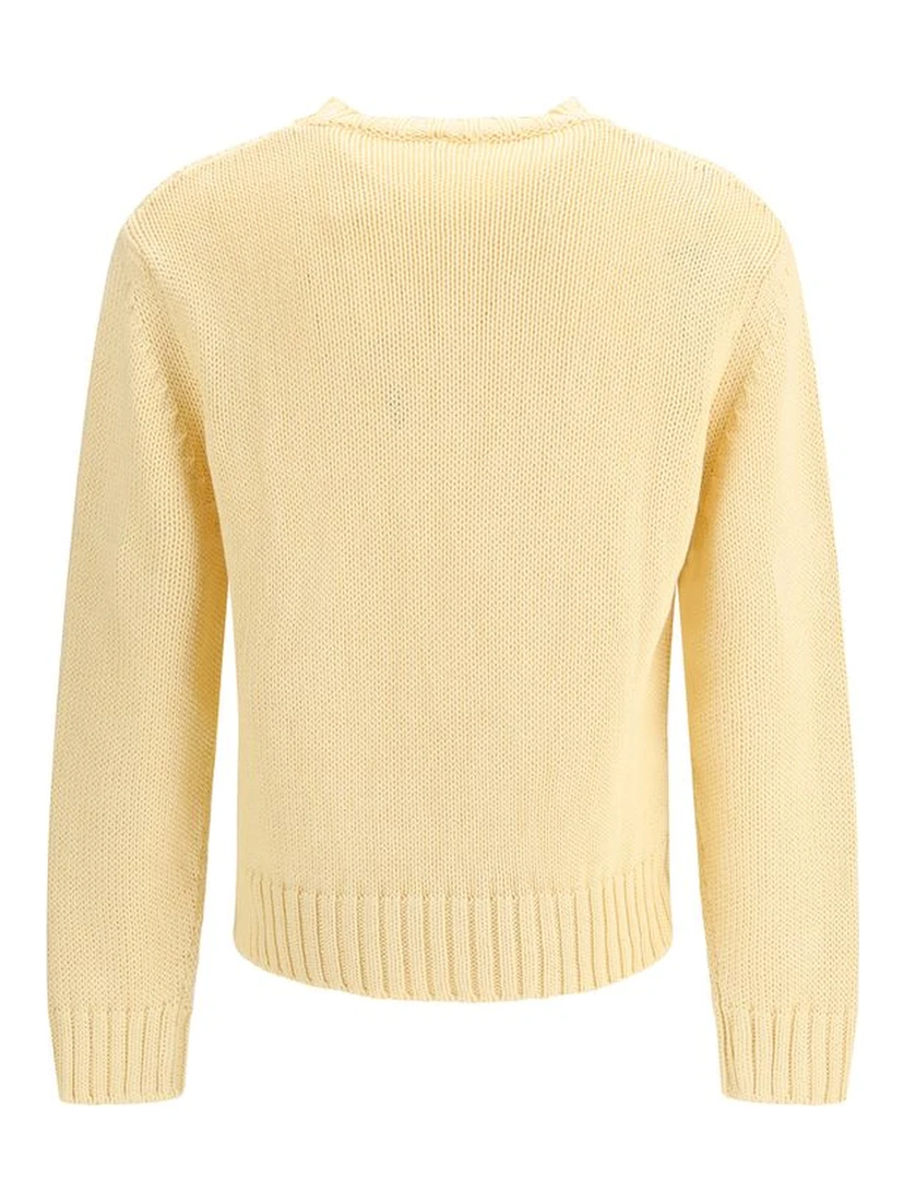 Cream Cotton Sweatshirt