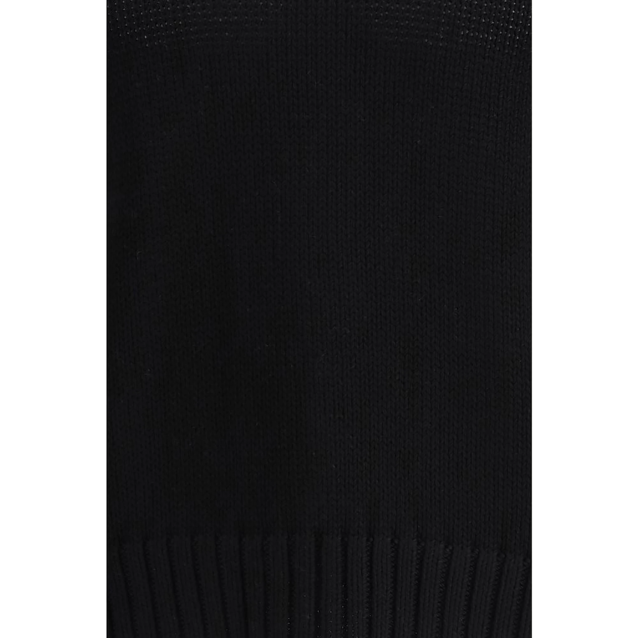 Black Cotton Sweatshirt