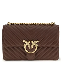 Brown Calf Leather Bos Taurus Shoulder Bag