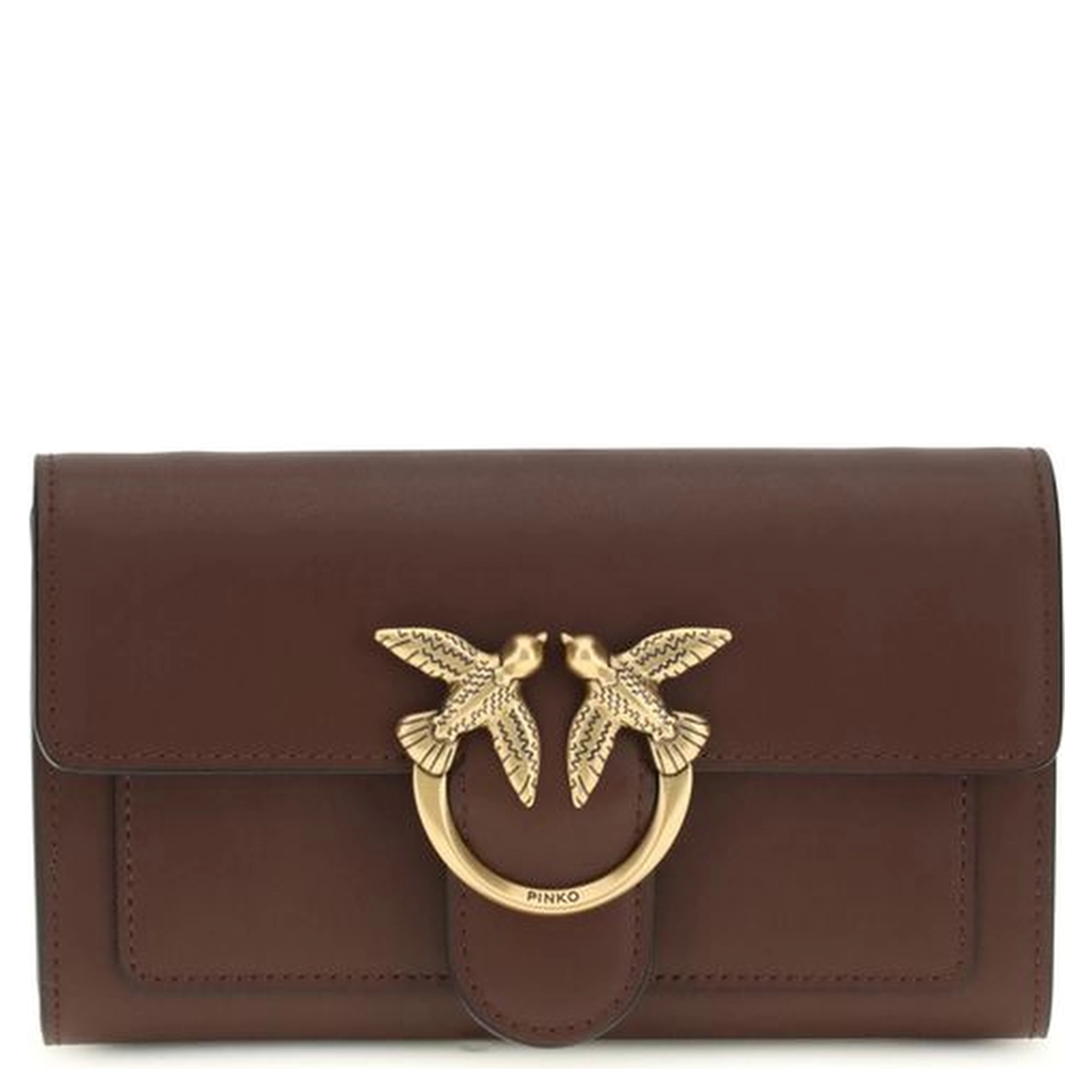 Brown Calf Leather Bos Taurus Shoulder Bag