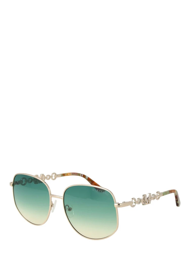 Gold Metal Sunglasses
