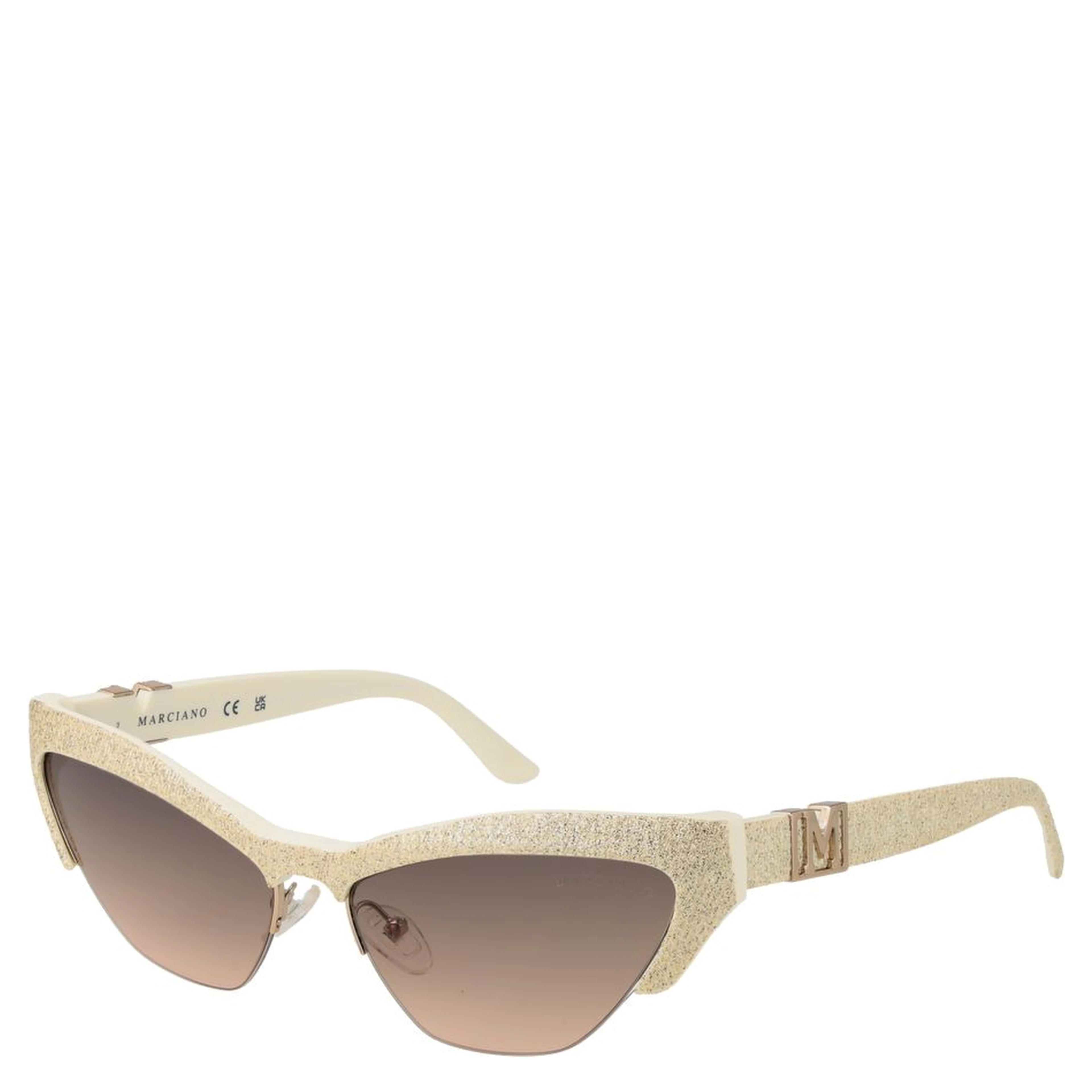 Cream Acetate Sunglasses