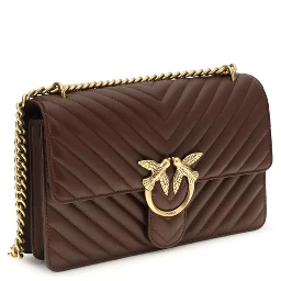 Brown Calf Leather Bos Taurus Shoulder Bag
