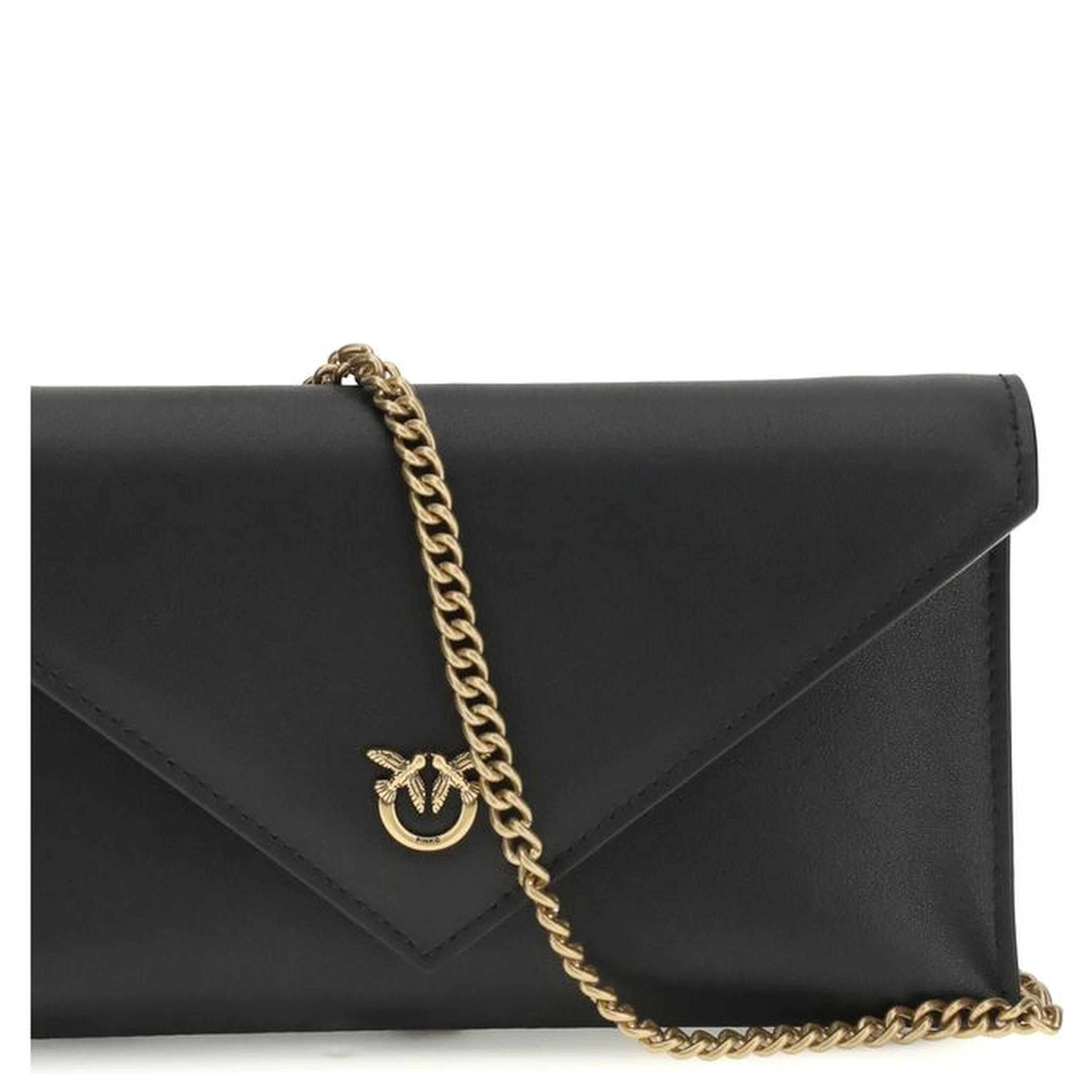 Black Calf Leather Bos Taurus Shoulder Bag