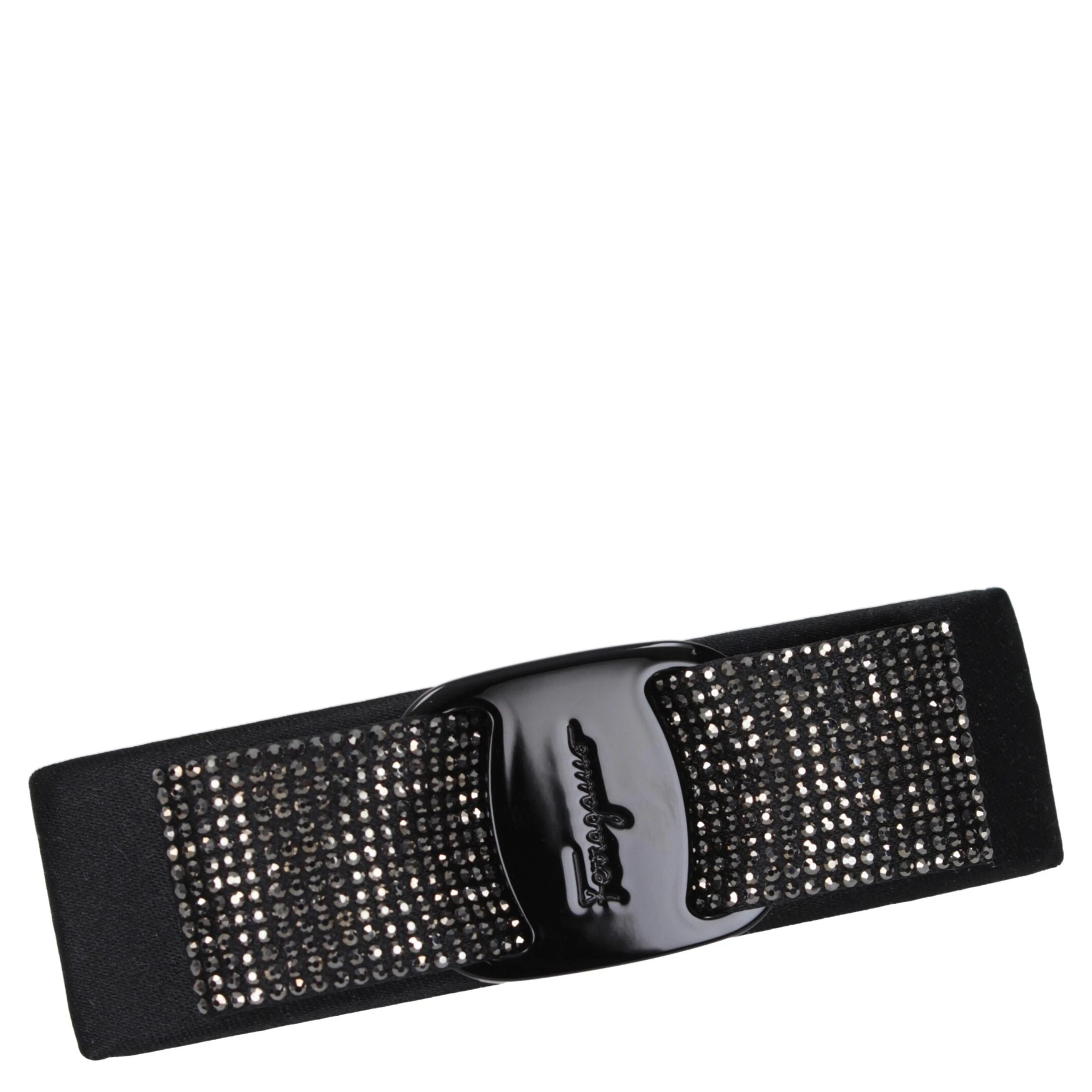 Black Fabric Hair Clip