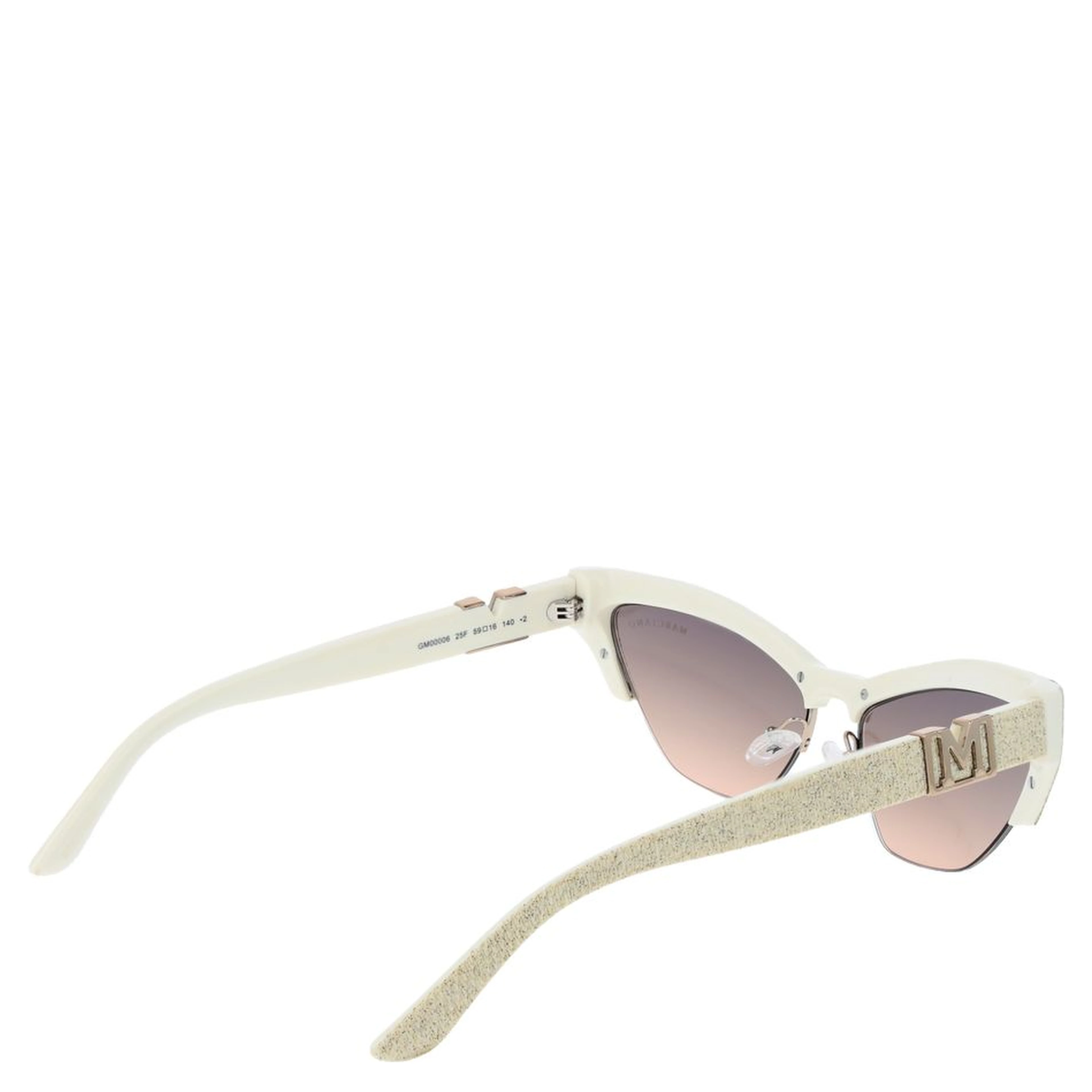 Cream Acetate Sunglasses