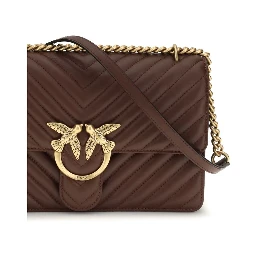 Brown Calf Leather Bos Taurus Shoulder Bag