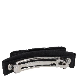 Black Fabric Hair Clip