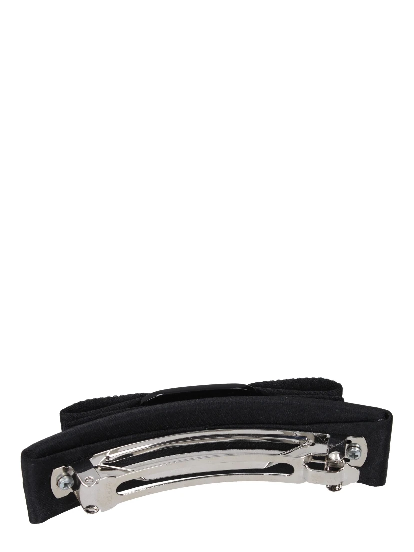 Black Fabric Hair Clip