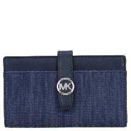 Blue Fabric Wallet