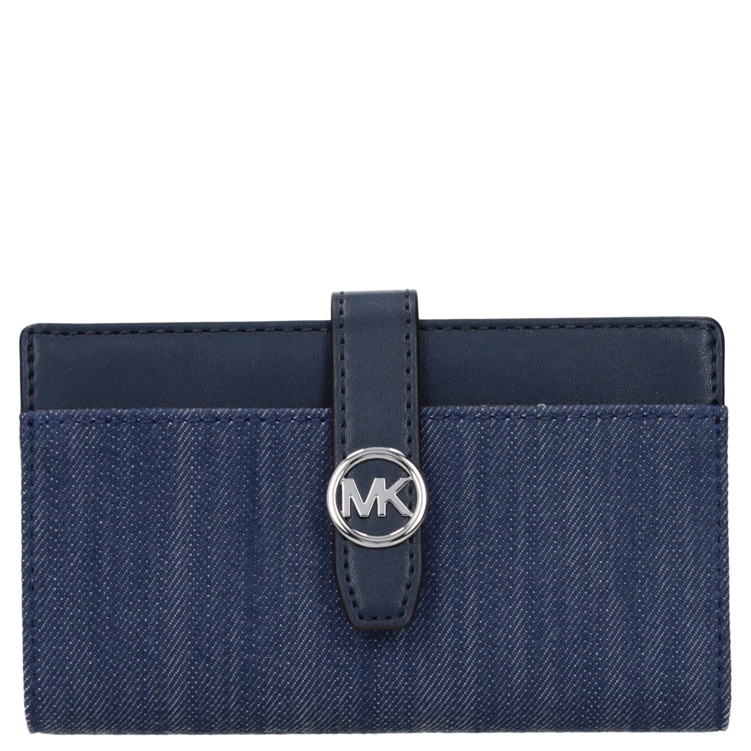Blue Fabric Wallet