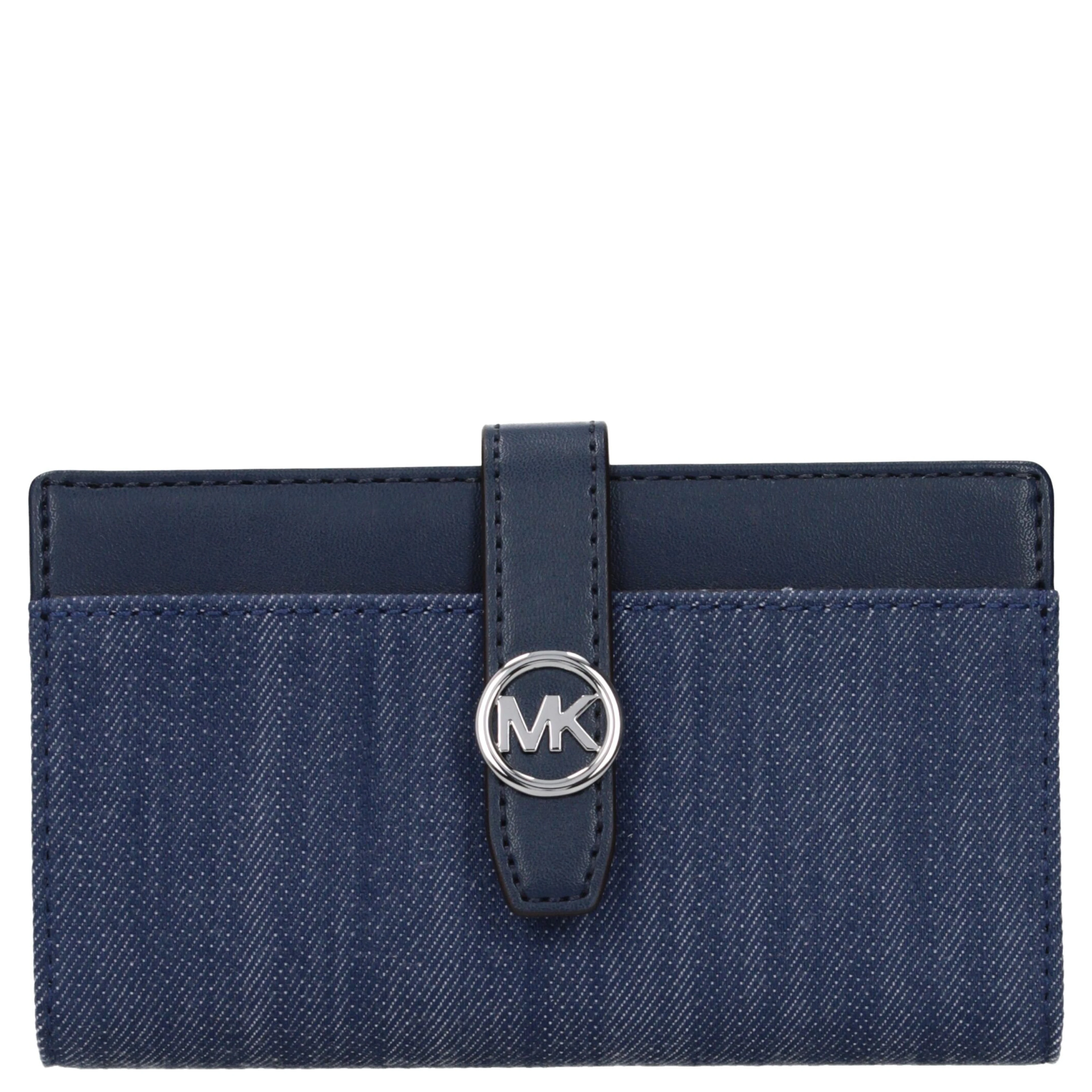 Blue Fabric Wallet