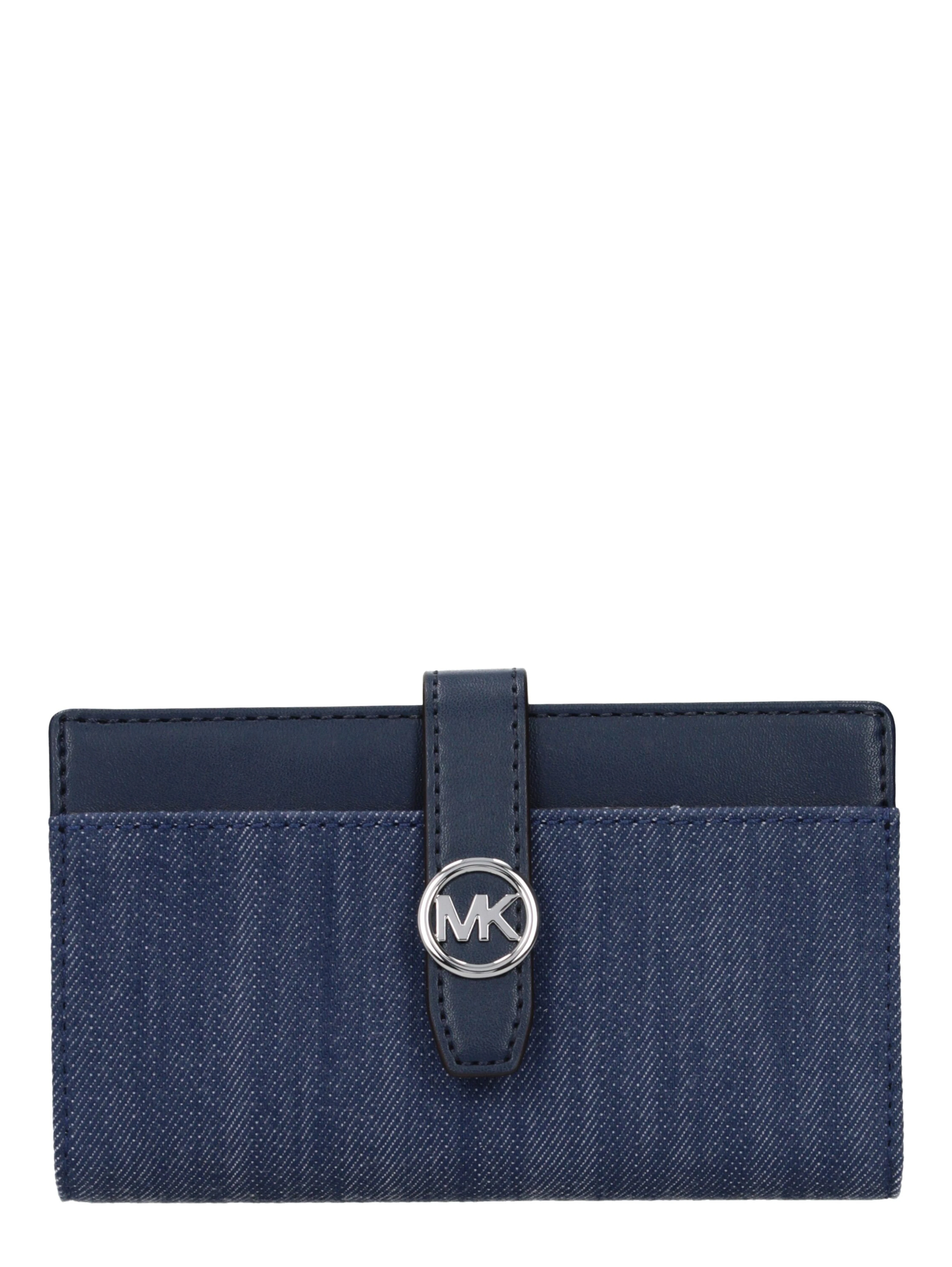 Blue Fabric Wallet