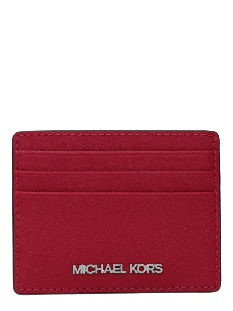 Red Leather Cardholder