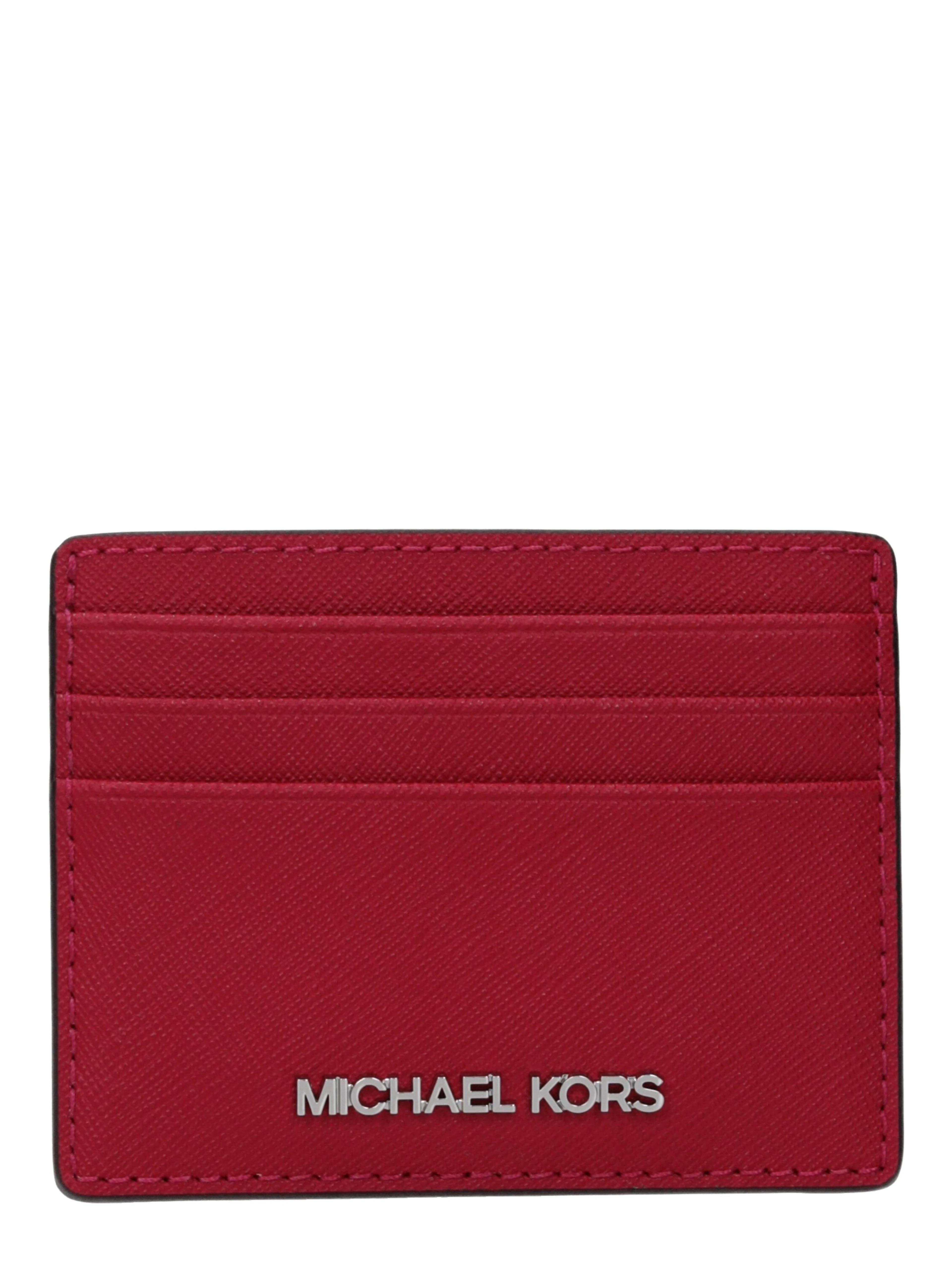 Red Leather Cardholder