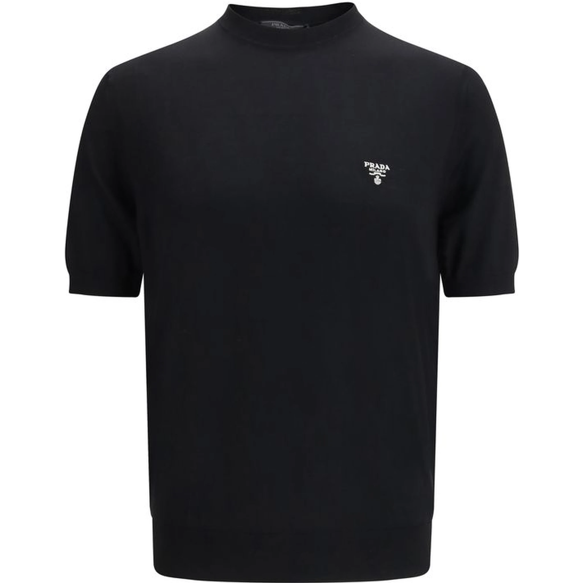 Black Fleece Wool T-Shirt