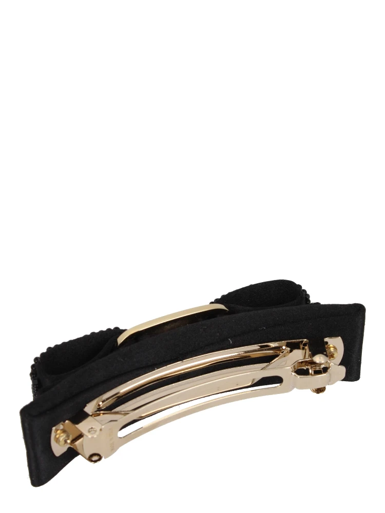 Black Silk Hair Bow alternative