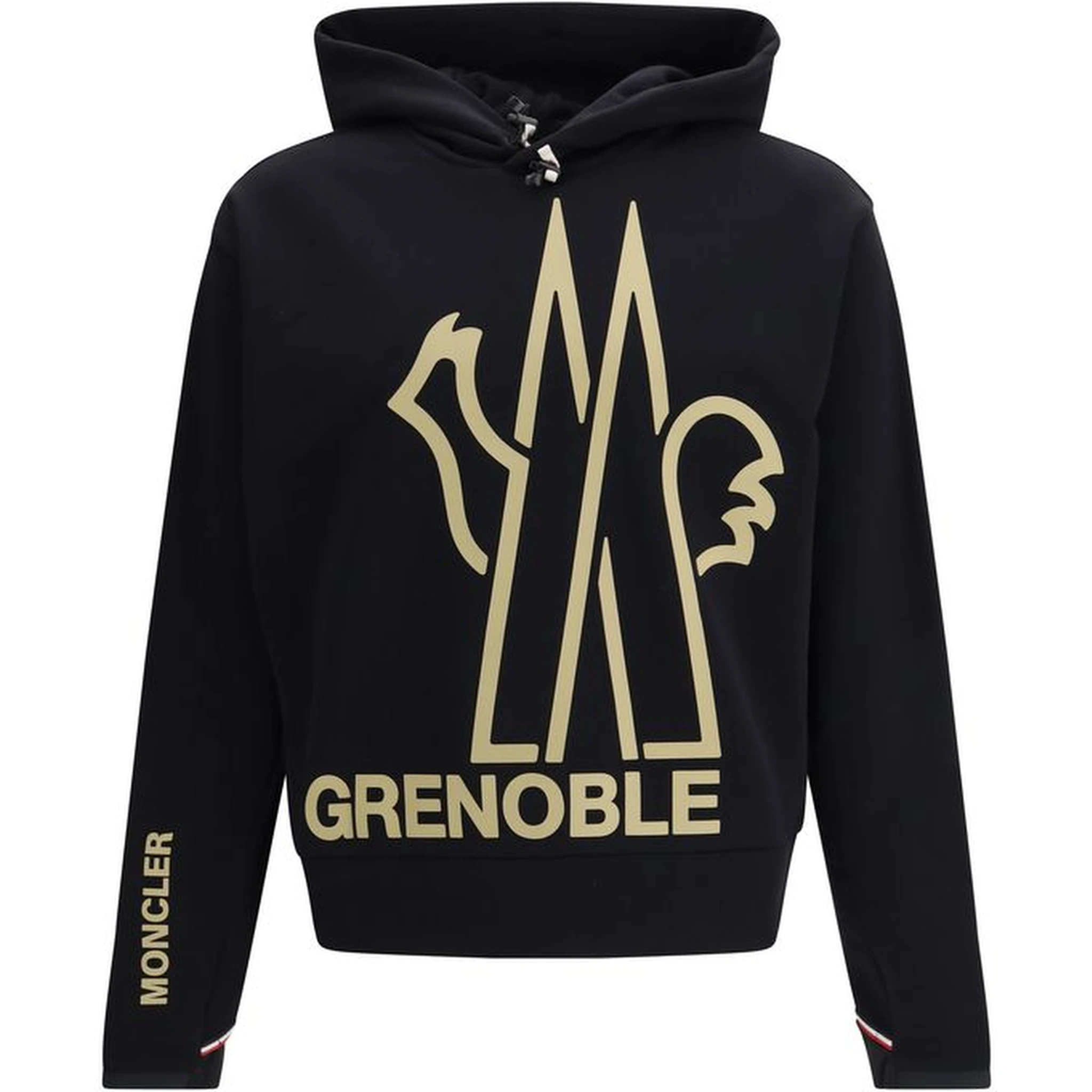 Black Polyester Sweatshirt