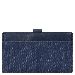 Blue Fabric Wallet
