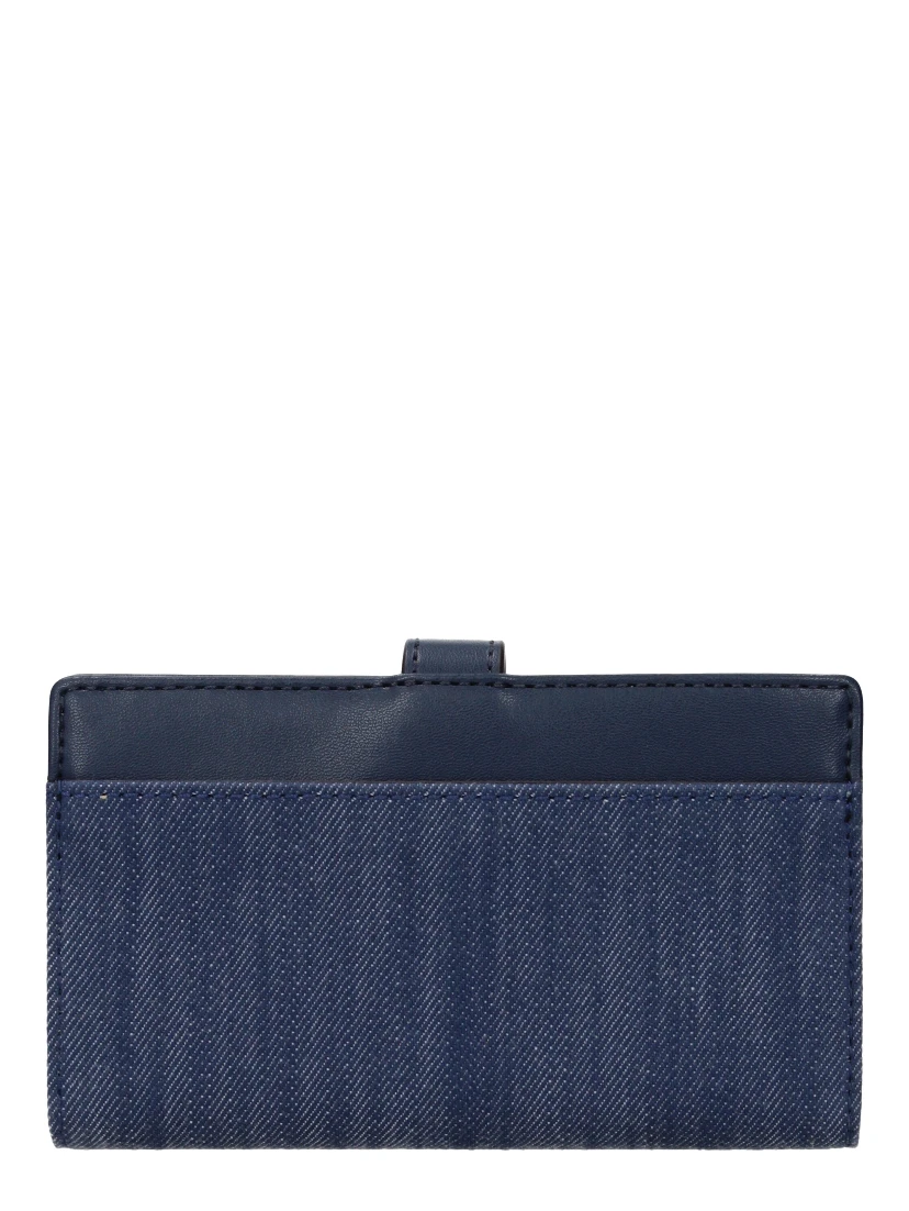 Blue Fabric Wallet