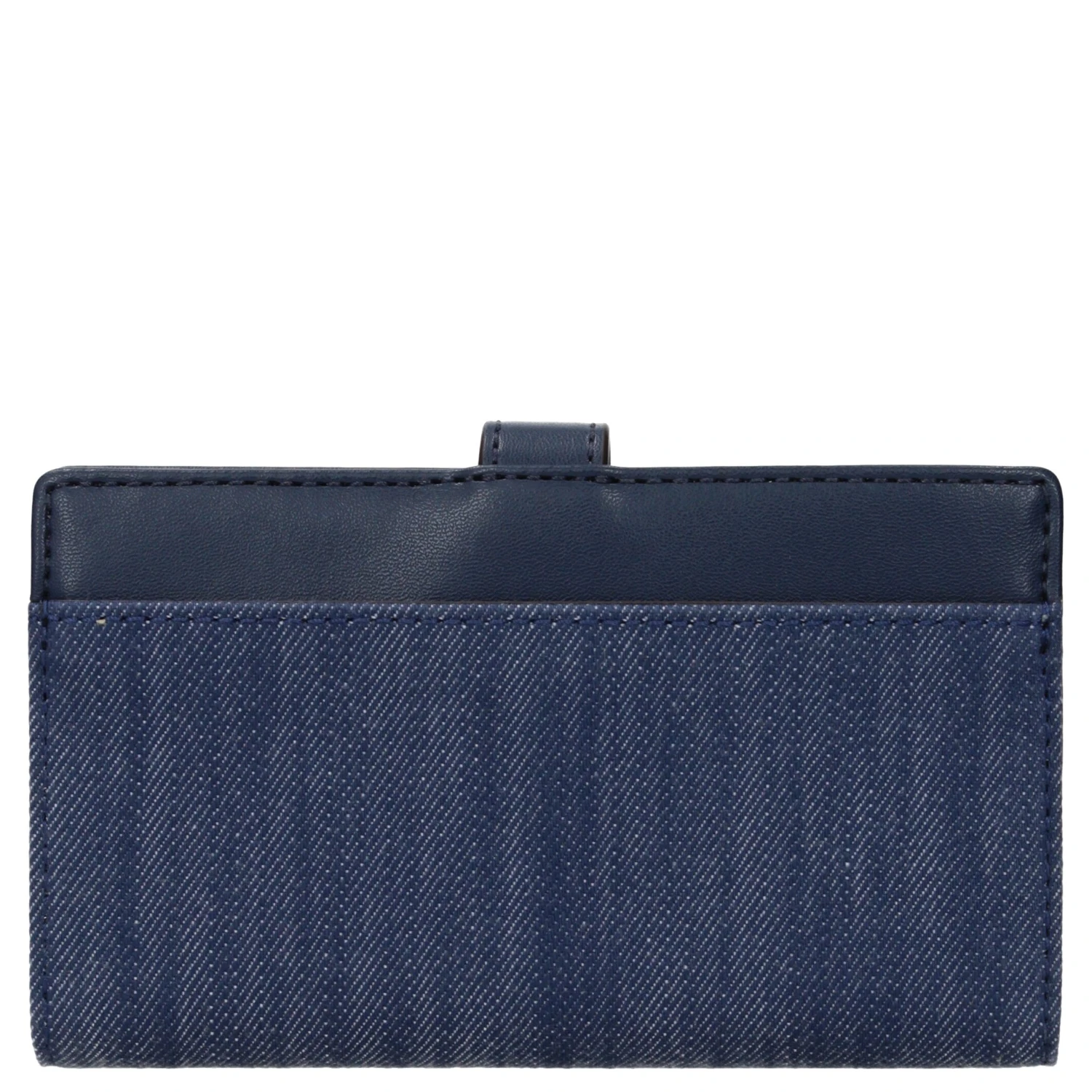 Blue Fabric Wallet