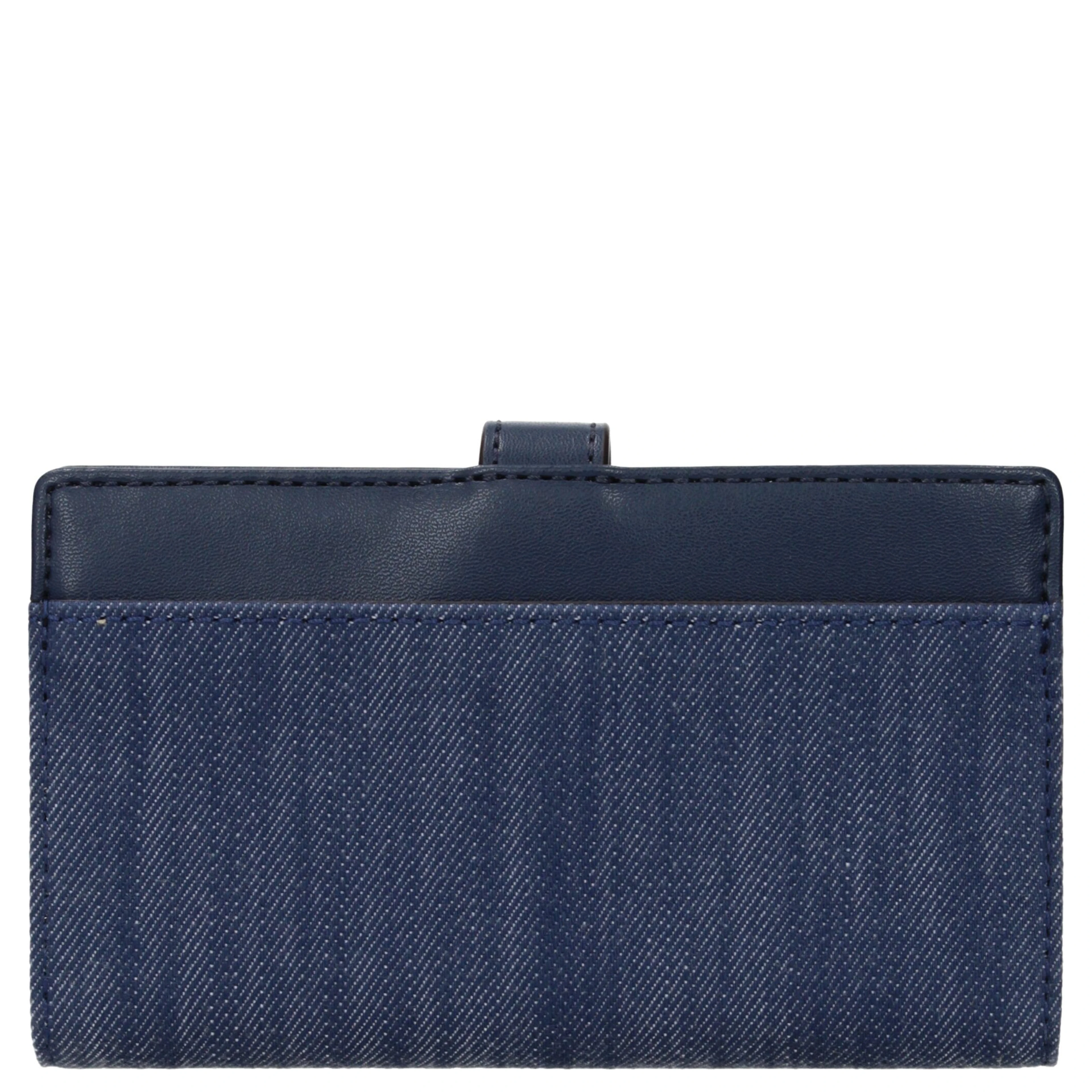 Blue Fabric Wallet