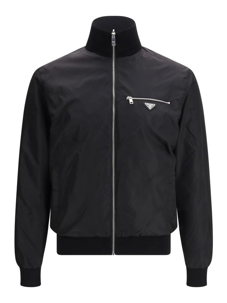 Black Fleece Wool Full-Length Jacket alternative