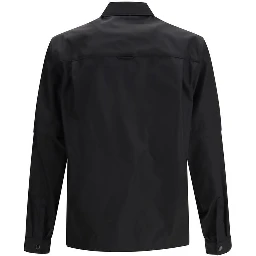 Black Recycled Polyamide Jackets And Coat