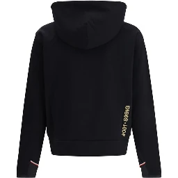 Black Polyester Sweatshirt