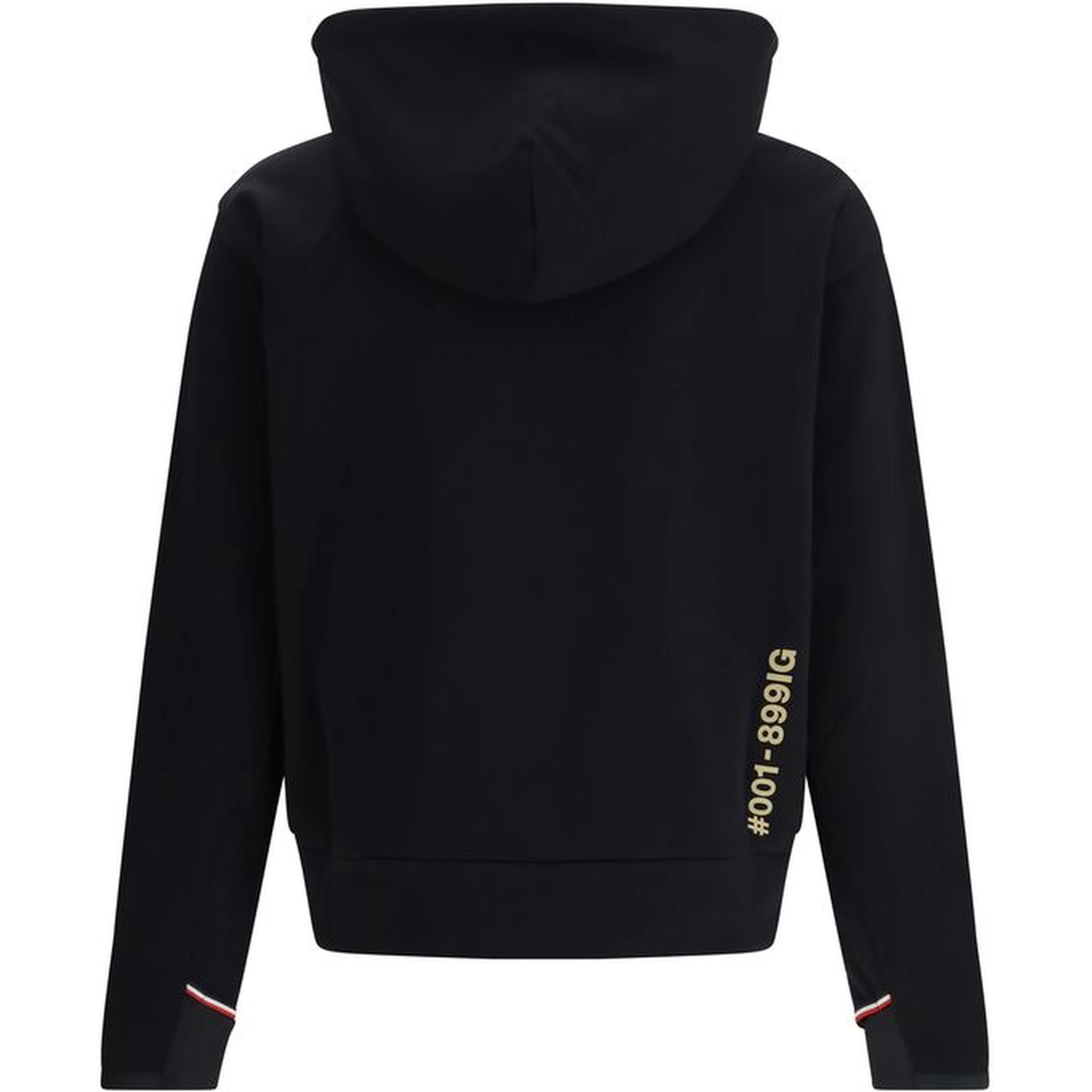 Black Polyester Sweatshirt