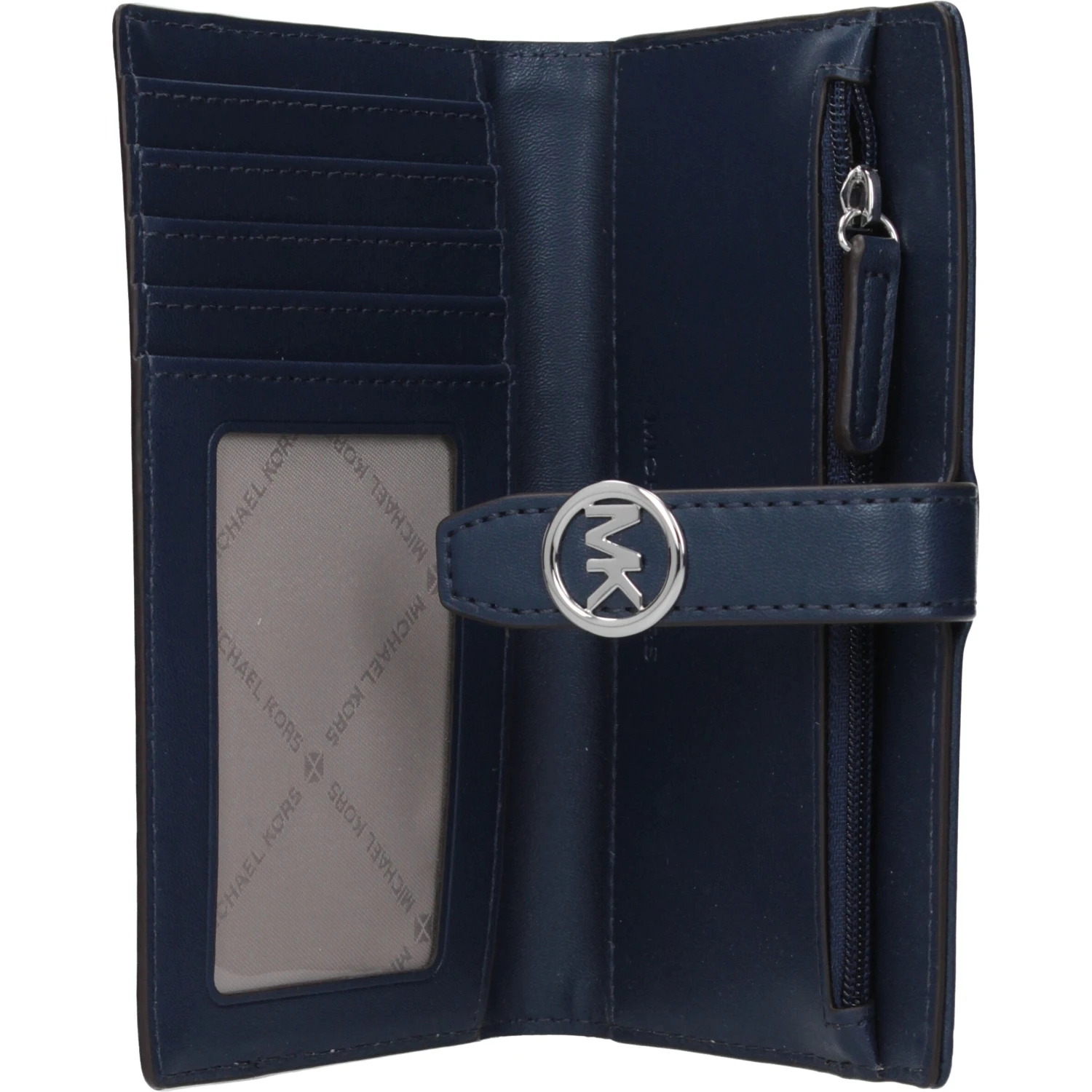 Blue Fabric Wallet