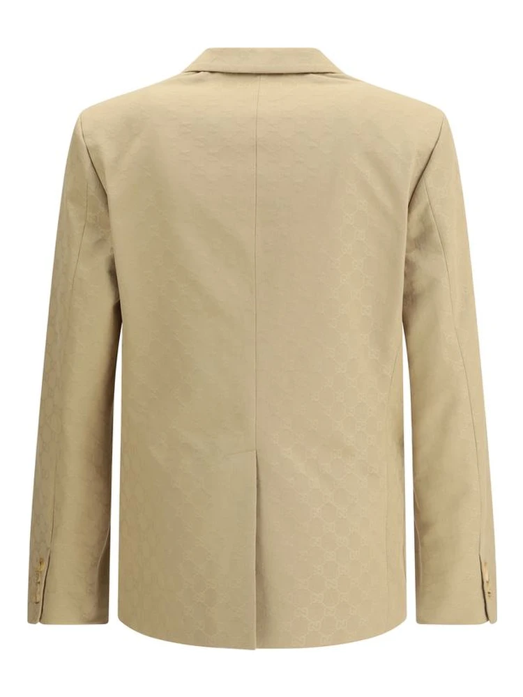 Beige Cotton Blazer alternative