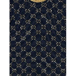 Crewneck knitwear in cotton GG