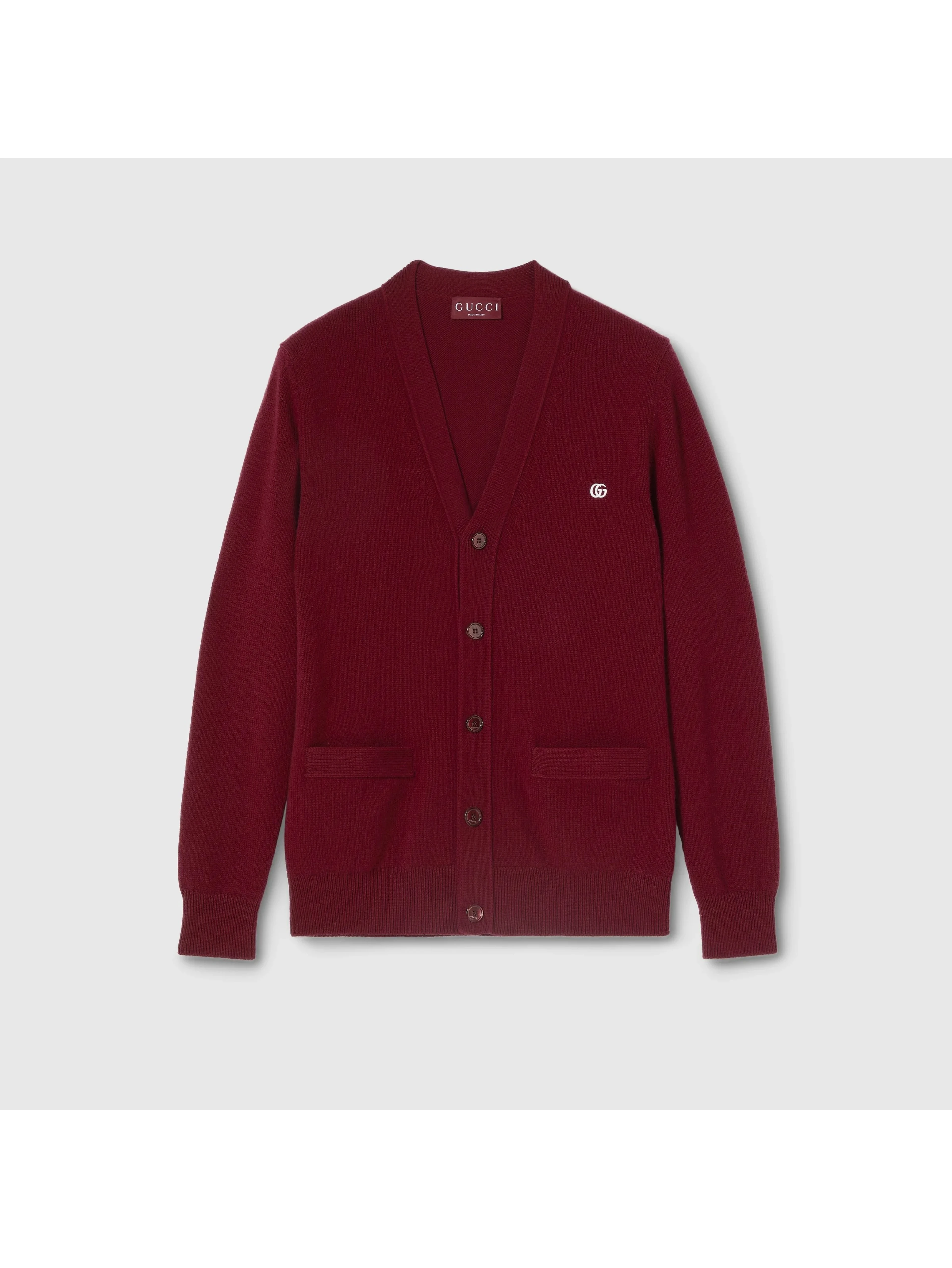 Wool and cashmere cardigan