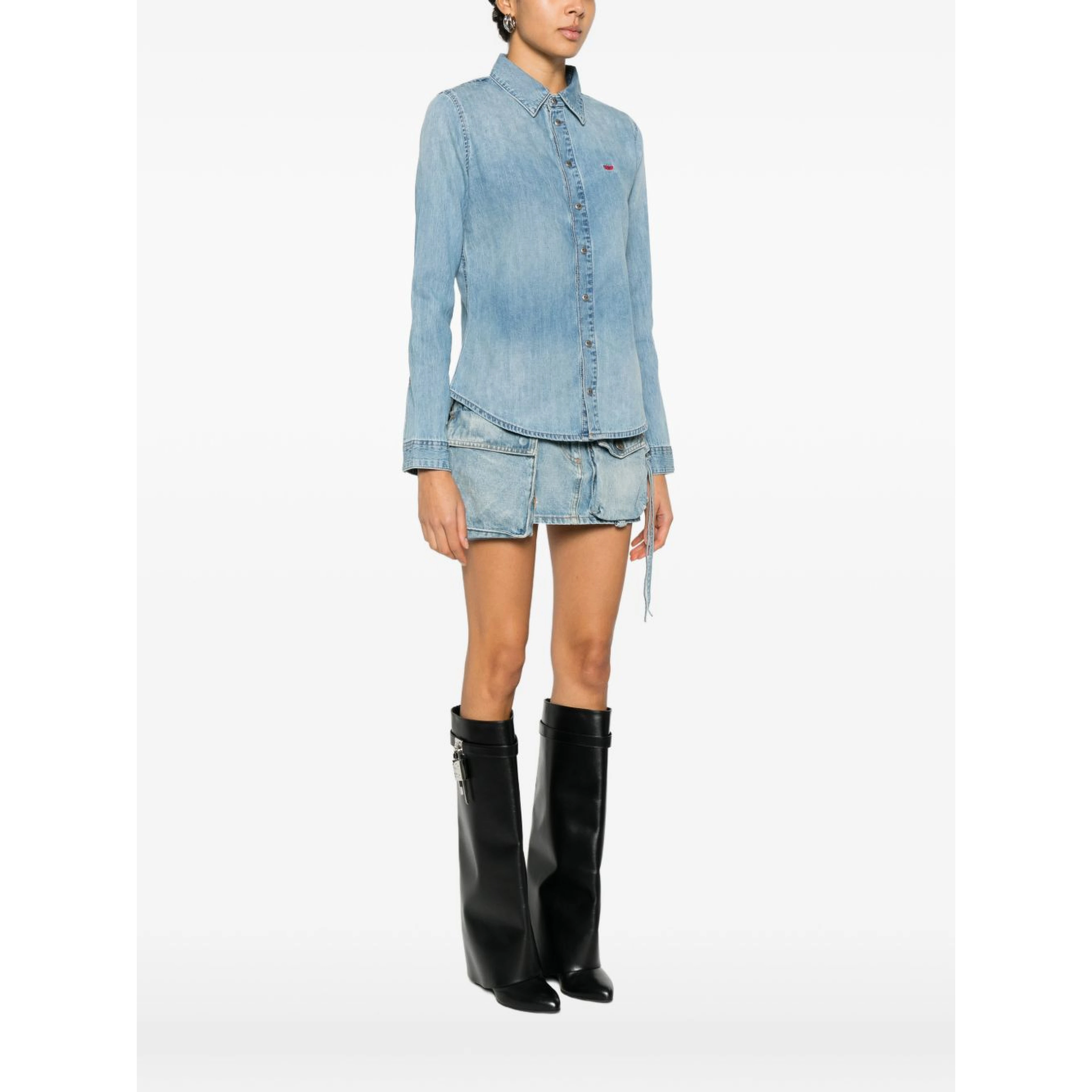 Diesel Shirts Blue