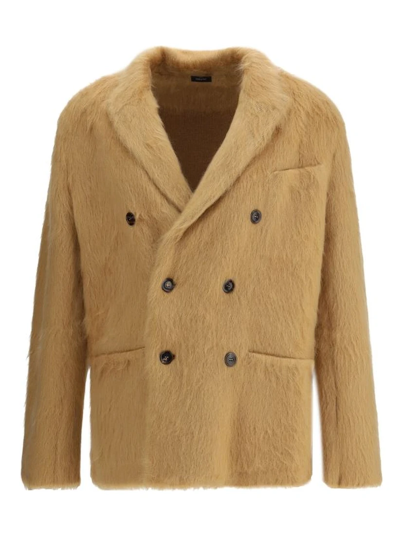 Beige Cashmere Coat