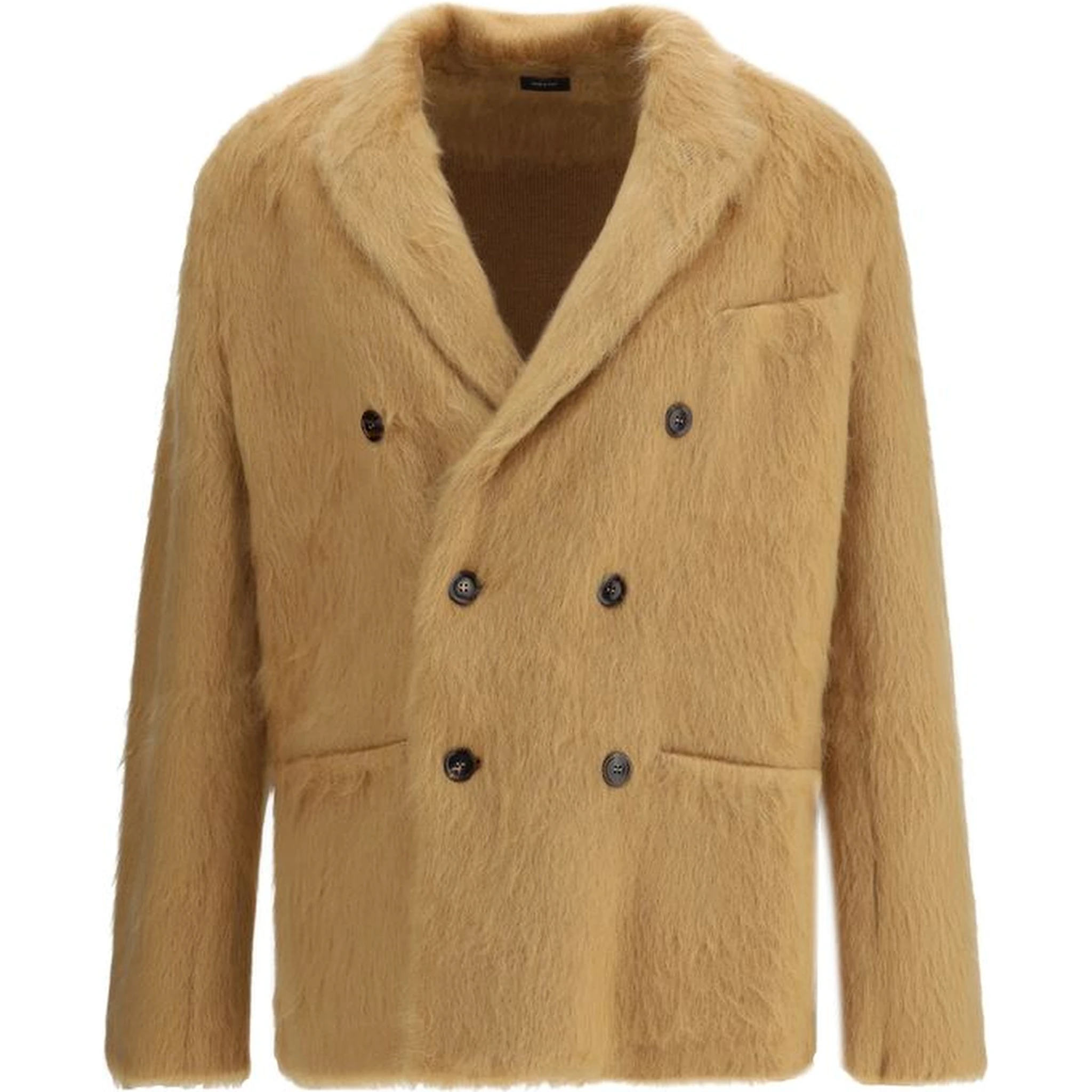 Beige Cashmere Coat
