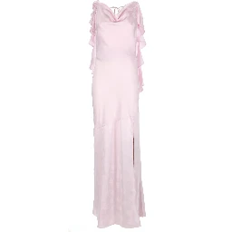 LONG "WATERFALL" DRESS