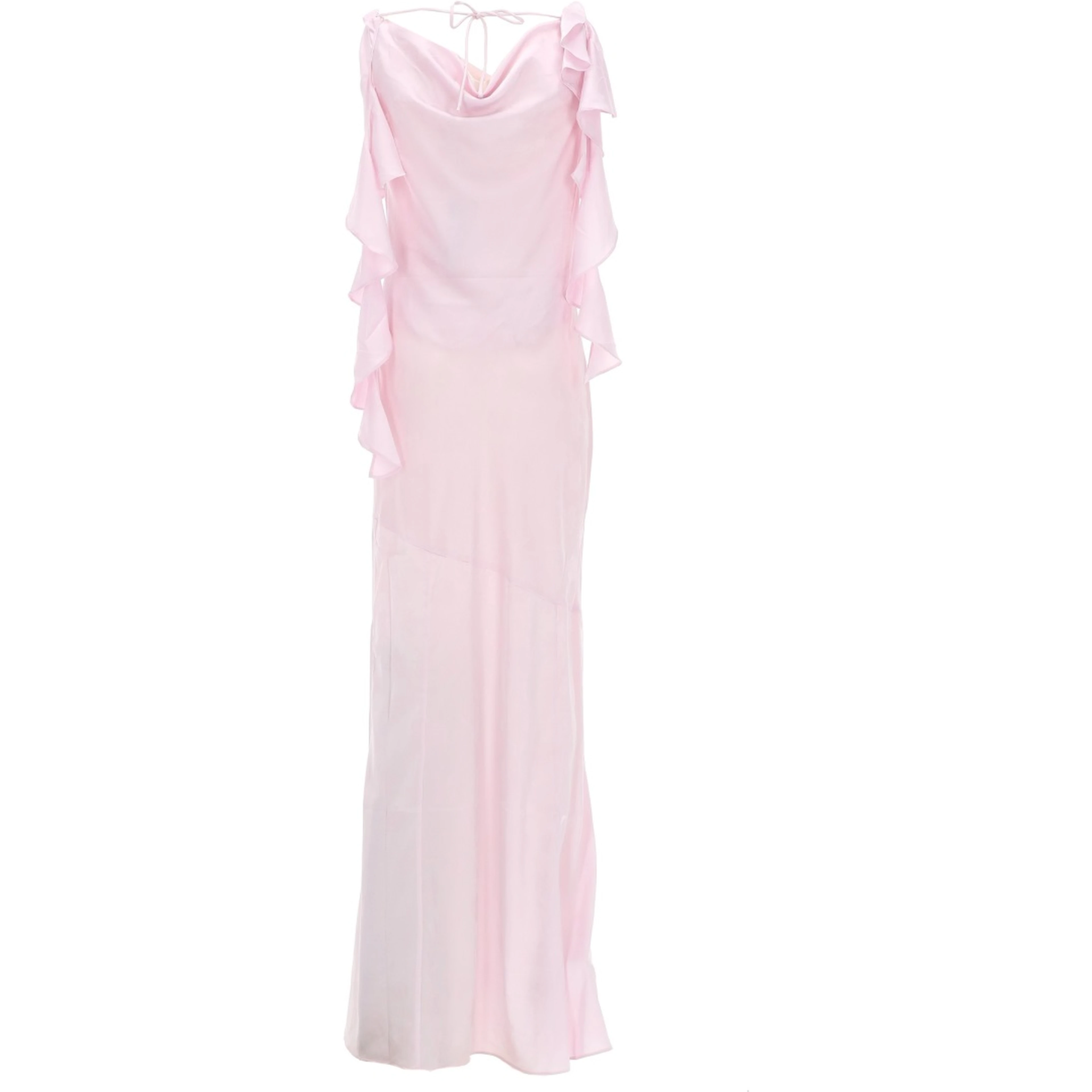 LONG "WATERFALL" DRESS