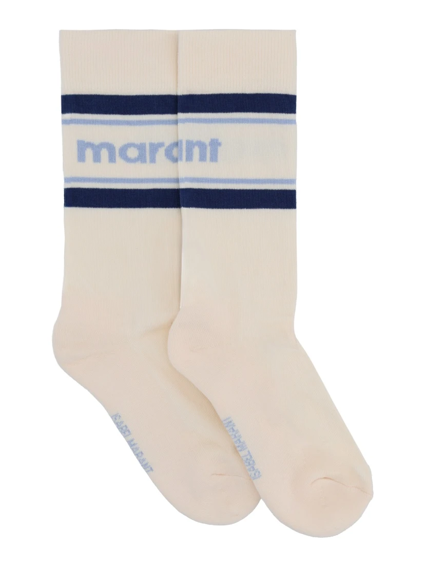 "DONA" SOCKS WITH LOGO