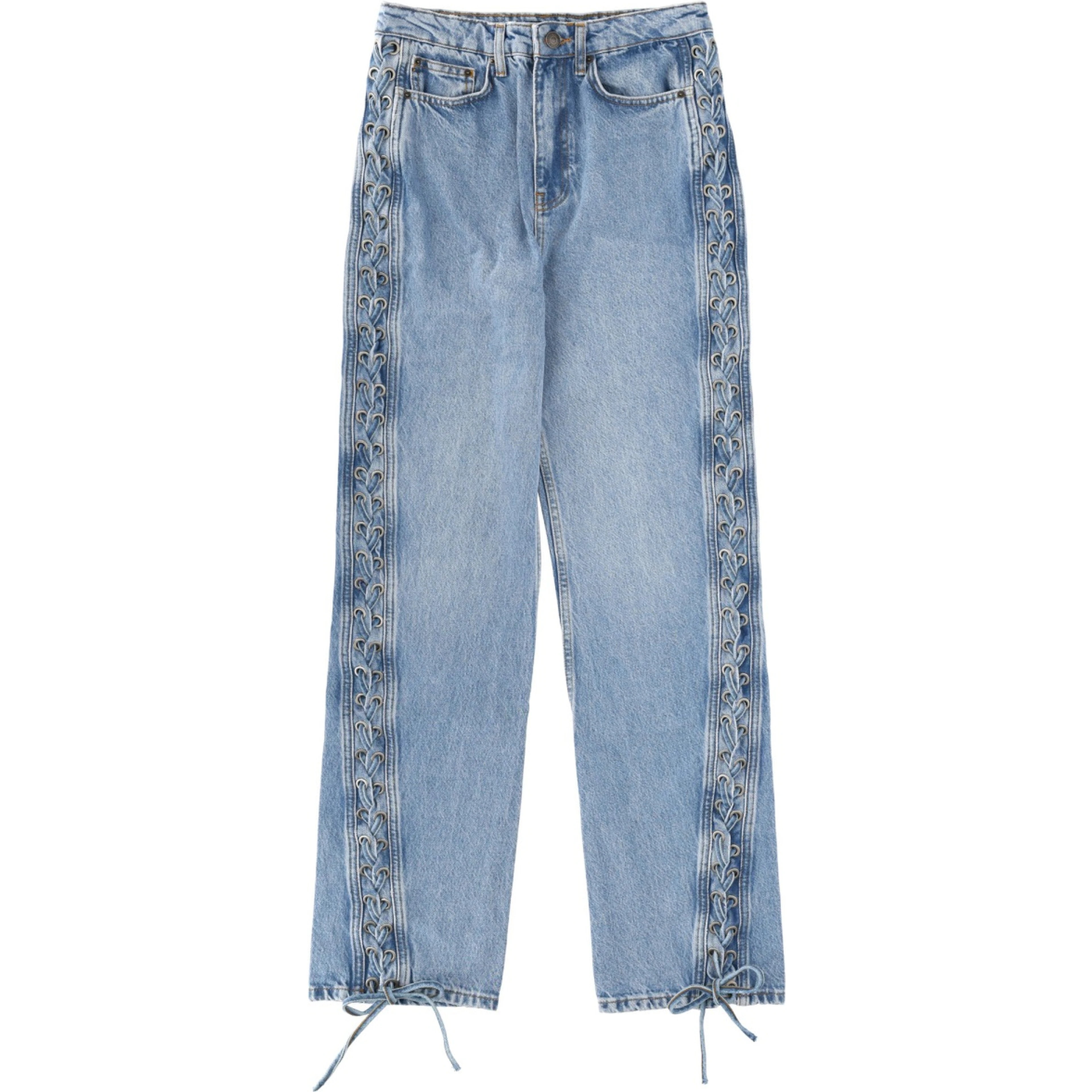 JEANS WITH LACES