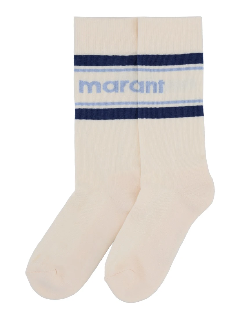 "DONA" SOCKS WITH LOGO