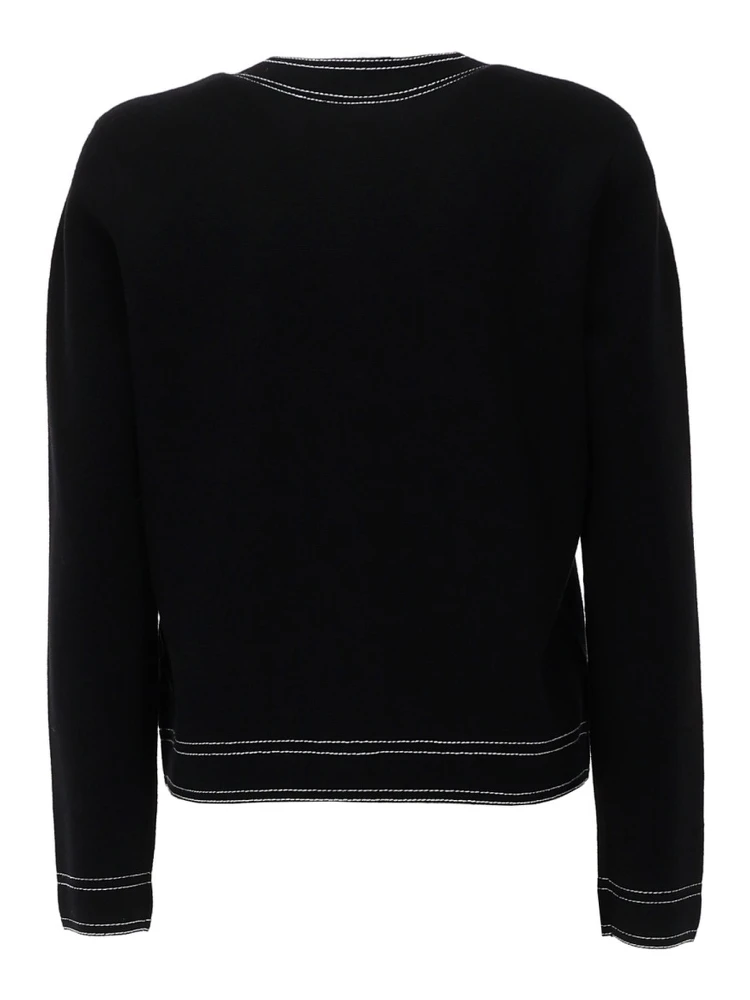 TOPSTITCHED CARDIGAN alternative