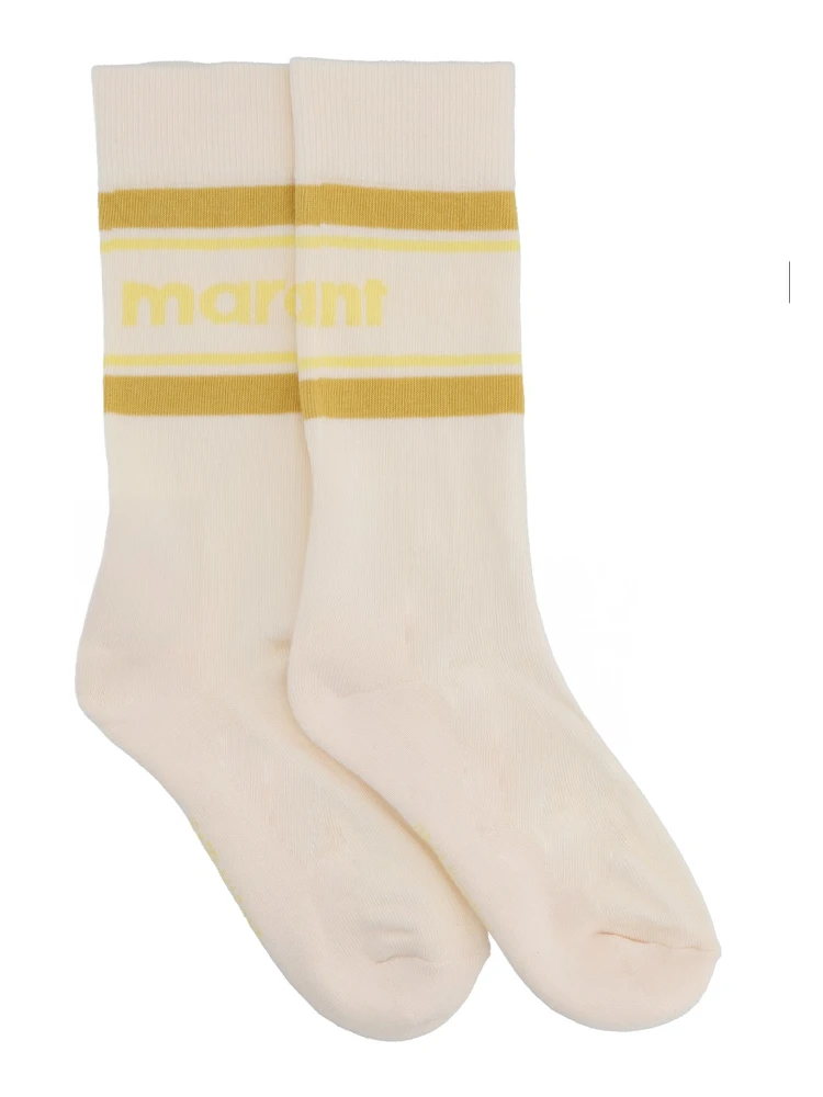 "DONA" SOCKS WITH LOGO