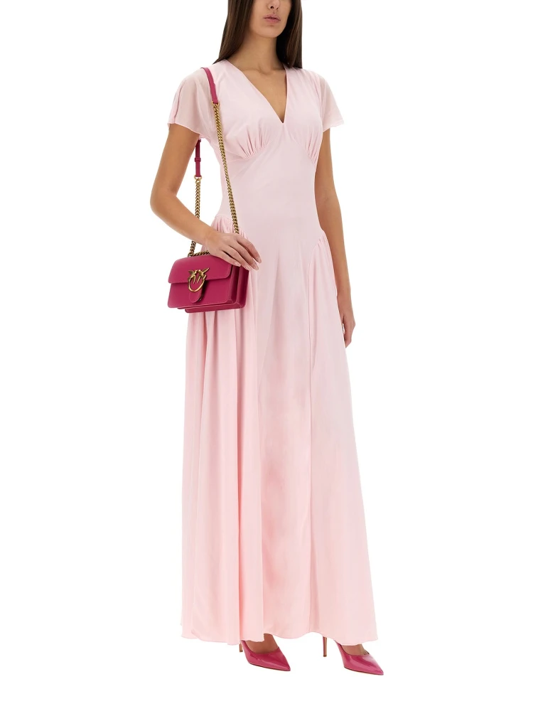 LONG DRESS WITH DRAPE alternative