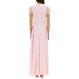 LONG DRESS WITH DRAPE