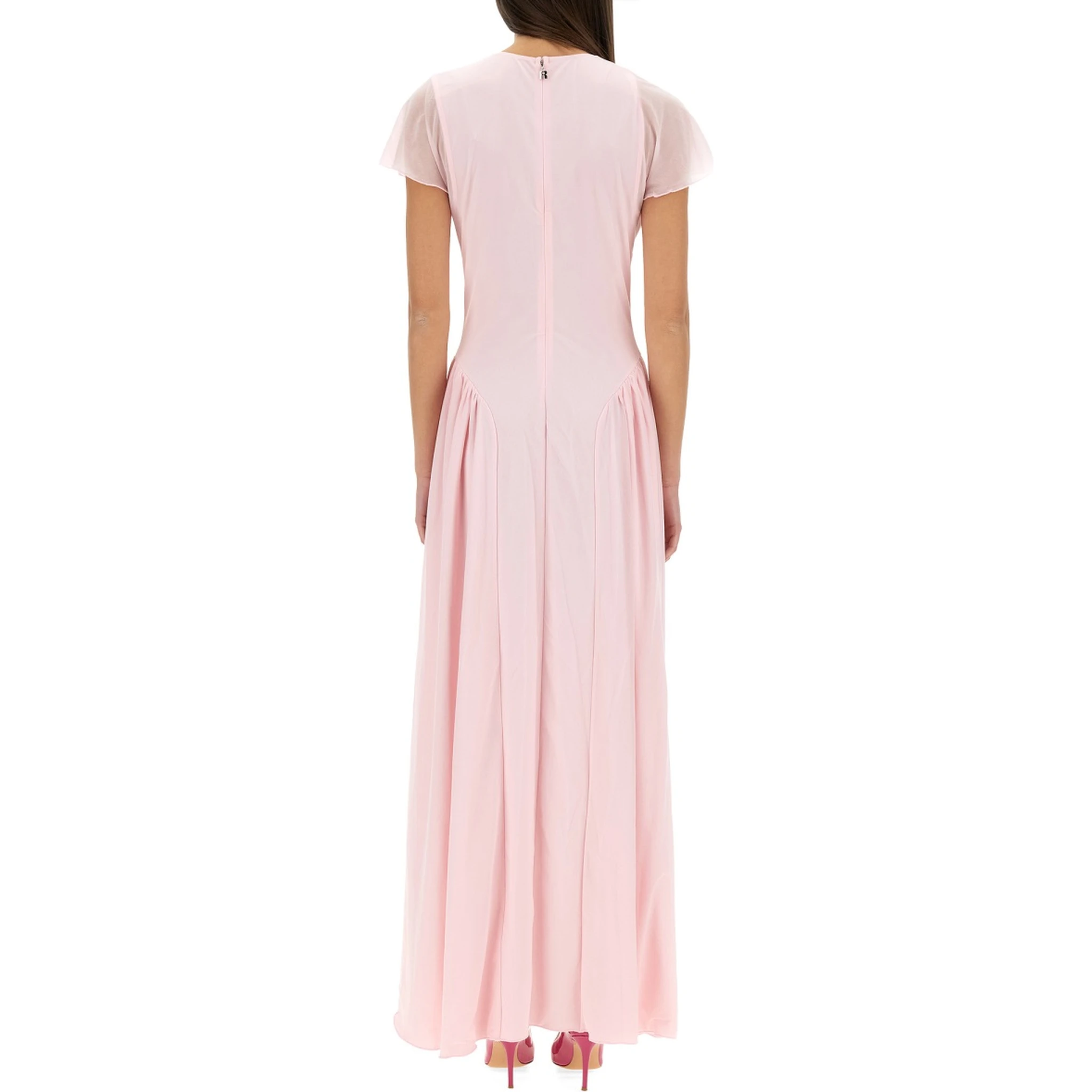 LONG DRESS WITH DRAPE